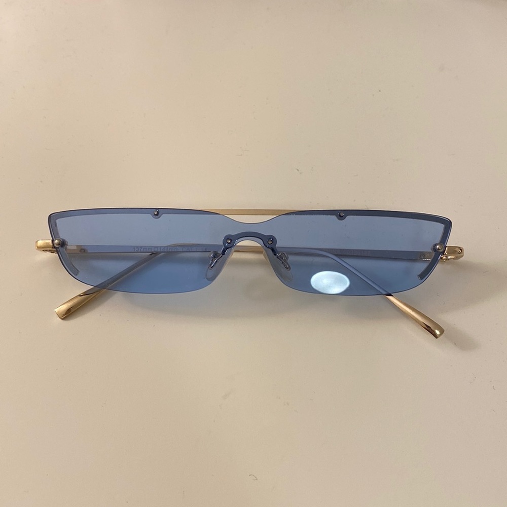 Blue glasses